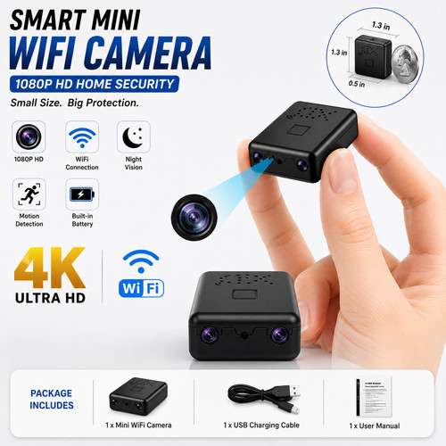 2025 smart mini wifi camera - smart,