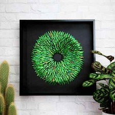 Jewel Beetle Elytra Mosaic