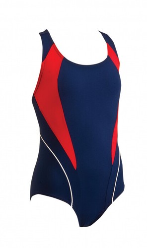 Zoggs girls noosa navy - zoggs, navy/red
