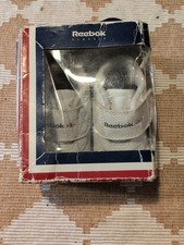 Reebok White Navy 2000s Crib