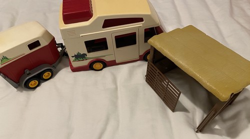 Vintage toy camper van - vintage,