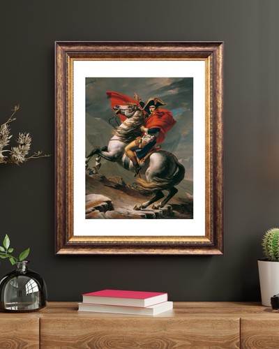 Napoleon crossing the alps - the,