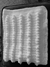 White Thick Pom Pom Stitch