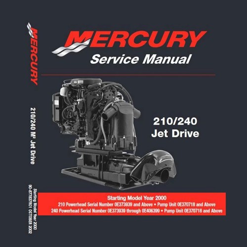 Mercury marine 210 240 jet - mercury, m2