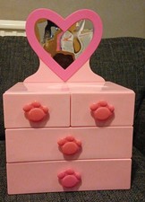 Build A Bear - Pink - Chest Of Drawers/Dressing Table.  Great Condition- Rare