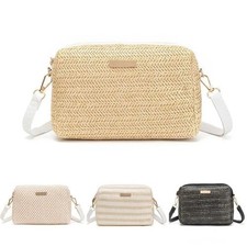 Women Woven Handbags Simple