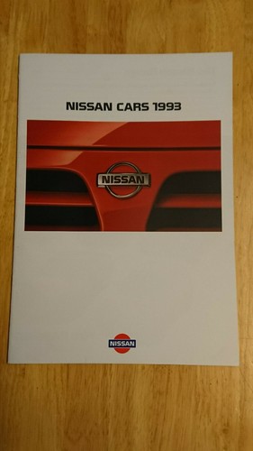1993 nissan range brochure - 1993,