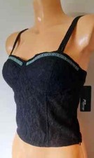 LADIES BLACK SUMMER TOP CORSET