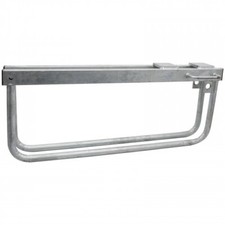 Lockable Steel Gate Throw Over Loop 34inch Galv'd Finish