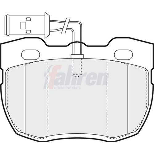 Brake pads set for - for, rover