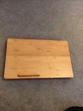 Bamboo Wooden Lap Table with Tilting Stand And Extendable Folding Legs