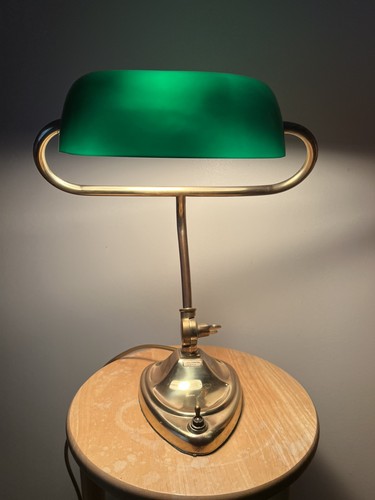 Vintage brass green - vintage, glass