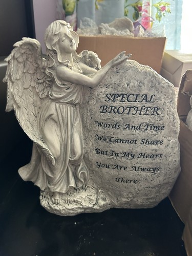 Large grave ornament brother - grave,