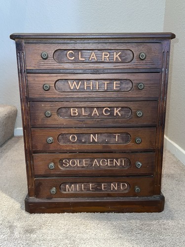 Replica wooden spool - spool, cabinet