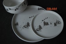 Beautiful White Winter Village