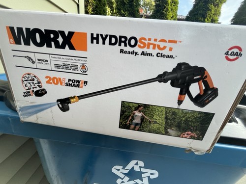 Worx hydroshot 20v cordless - hydroshot,