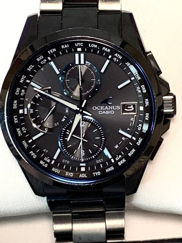 Casio oceanus ocw t2600b 1ajf - casio, ocw-t2600b-1ajf