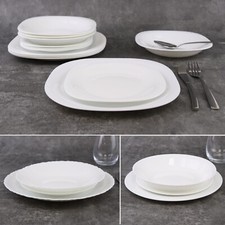 24pc white opal glass - 12/24pc,