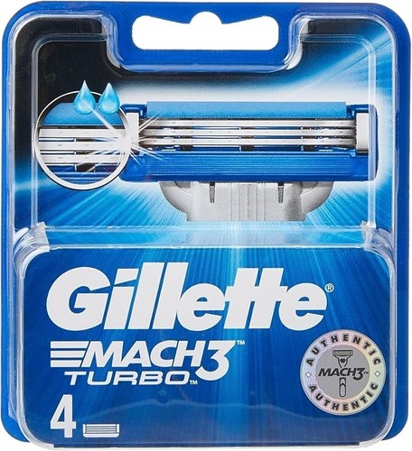 Gillette mach3 turbo razor - 4,