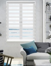 Enjoy Luxe Titanium White Roller Blind 618mm width x 1930mm drop (recess)