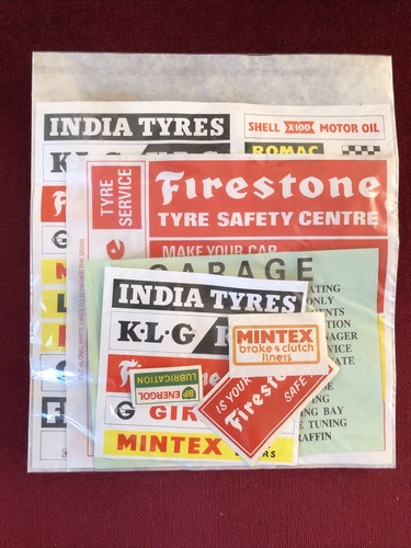 Toy garage vintage stickers - garage,