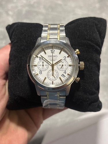 Seiko chronograph 100m - 100m, sports