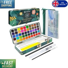 Elegant 50-Color Watercolour