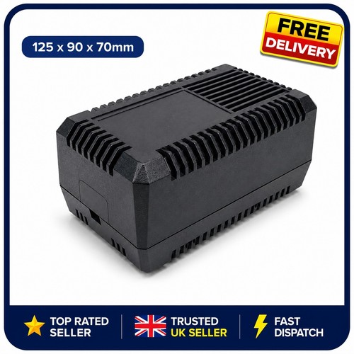 Black vented plastic - black,