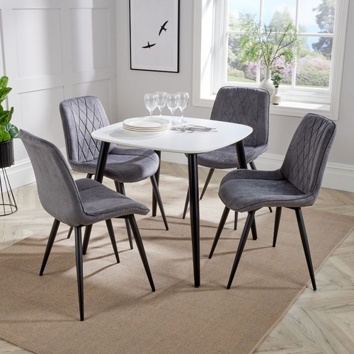 Aspen white square table with - aspen,