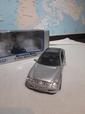 Die Cast Model Mercedes-Benz C-Class Sports Coupe, 1,24 Scale ,silver