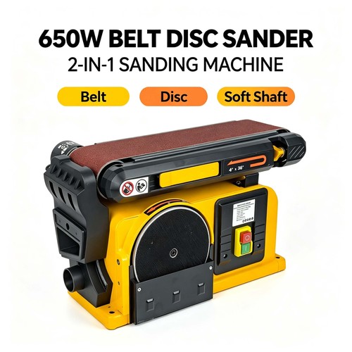 650w belt disc sander - belt, 4x6
