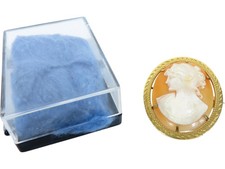 Vintage - Antique Cameo Brooch