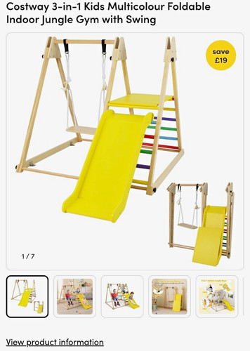 Costway foldable wooden - costway,