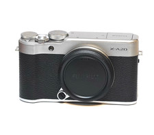 Fujifilm X-A20 digital camera in black/silver