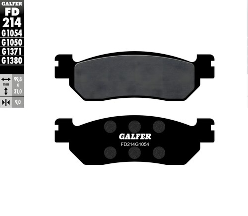 Genuine brake pads set - genuine,