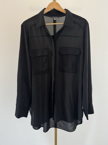 Primark black sheer chiffon - primark,