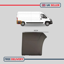Fiat Ducato Rear Wheel Moulding Trim Right Driver Side O/S 2006+ Grey with Clips