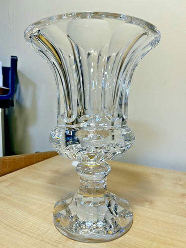 Orrefors crystal vase swedish - orrefors,