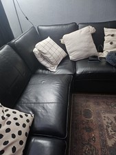 Ikea Kivik Leather Sofa 5 Seater. Bought For £2000 1 Year Old New. Immaculate