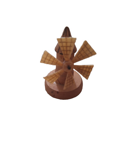 Wooden windmill with - wooden,