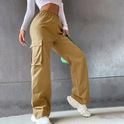 Women cargo pants high waist - women, high-waist