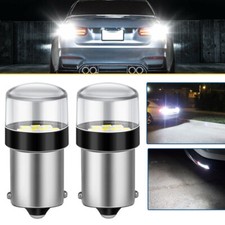 2x P21W 1156 BA15S Car LED Turn Signal Light Reverse Lamp Bulb White Accessories