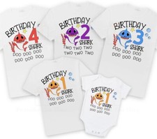 Birthday shark personalised