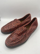 Rohde Red Snake Pattern Loafer
