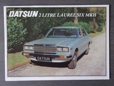 DATSUN LAUREL SIX 2 Litre