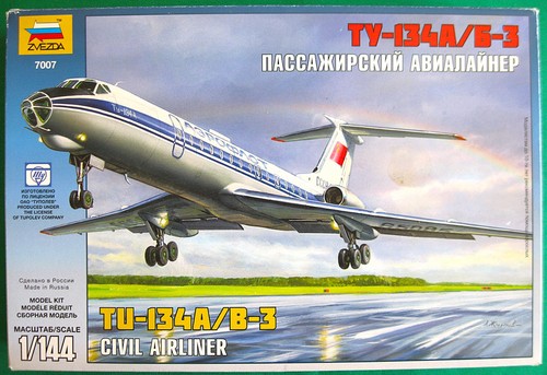 Zvezda 144 tupolev - 1/144,