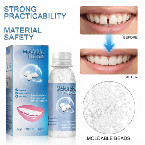 Temporary tooth repair beads - temporary,