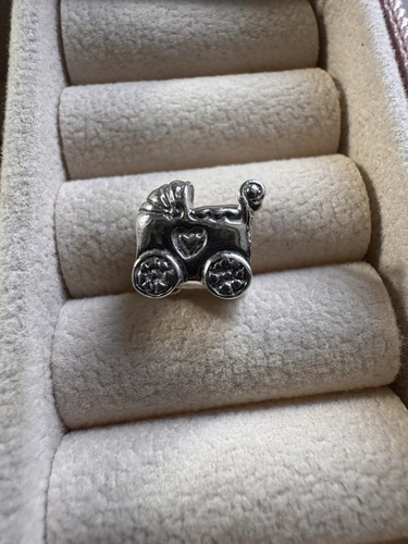 Pandora baby carriage charm - carriage,