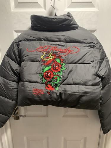 Hardy cropped puffer jacket - ed,