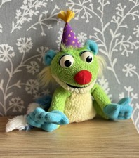 TREELO plush BEAR in the BIG BLUE HOUSE soft toy DISNEY JIM HENSON'S VINTAGE